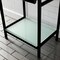 Kingston Brass VPB2216300 22-Inch Console Sink Base with Glass Shelf, Matte Black VPB2216300 - alternate 5